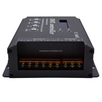 Contrôleur DMX300D AC 110V 220V DMX512 Décodeur LED avec écran LCD Haute tension 4 canaux RGBW Contrôleur de gradation d'éclairage de bande