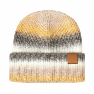 Bonnet décontracté confortable en bon matériau / Nouveau style de bonnet en acrylique personnalisé avec toutes sortes de couleurs de bonnets - Product Image 1