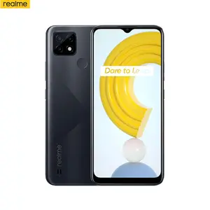 Realme C21 3GB32GBグローバルバージョンAndroid10携帯電話6.5 "13MPAIトリプルカメラ10WEU充電器3カード携帯電話