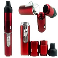 Briquet à butane multifonctionnel portable en métal gravé avec logo publicitaire, design long et élégant, pour aromathérapie