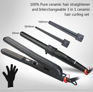 Plancha <span class=keywords><strong>de</strong></span> Vapor Eléctrica profesional <span class=keywords><strong>de</strong></span> alta calidad, plancha <span class=keywords><strong>de</strong></span> pelo rizada <span class=keywords><strong>de</strong></span> titanio portátil <span class=keywords><strong>de</strong></span> varias longitudes para peluquería en casa - Product Image 5
