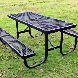 Tavolo e Sedie da Esterno Moderni, Durevoli, Impermeabili, Colore Personalizzabile, Arredamento per Terrazza Ristorante, Mobili da Giardino - Product Image 4