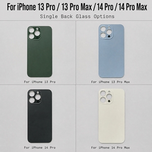 อะไหล่ซ่อมสมาร์ทโฟน ฝาหลังกระจกเปลี่ยนสำหรับโทรศัพท์มือถือ รุ่น iPhone 13 pro 13 Pro Max 14 pro 14 pro max แบบมีรูใหญ่ - Product Image 3
