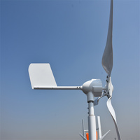 Vente directe d'usine d'éoliennes verticales 500w 1kw 2kw 3kw 12v 24v 48V Éolienne verticale domestique
