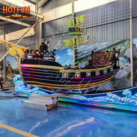 Manège Électrique Embarquement Garanti : Bateau Volant 16 Places à Mouvement Fluide pour Adultes et Projets d'Équipements de Parcs d'Attractions