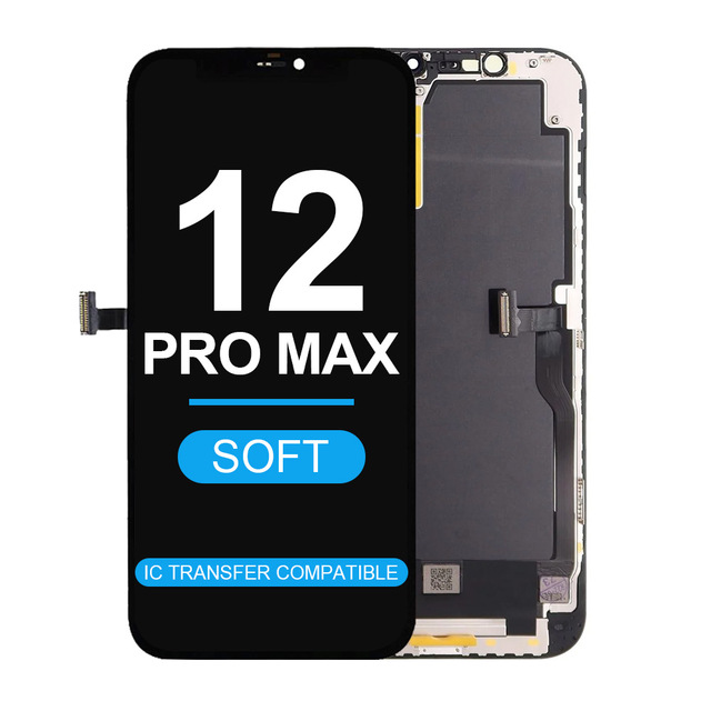 FaRuix Wholesale Oled Screen Replacement for 12Pro Max Digitizer Genius Soft Flexible Touch Display Screen for iphone 12 Pro Max