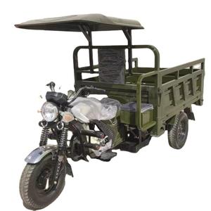 200cc Engine Open Cargo Tricycle 3-Wheel <b>Gasoline</b> Motorized 1 Ton Capacity 65km/h - Product Image 4