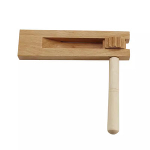 Vente en gros - Meilleure vente : Matraca traditionnelle en bois à rangée unique, instrument de percussion pour l'éducation des enfants - Product Image 2