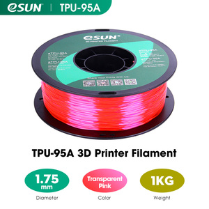 Filament d'impression 3D ESUN TPU 1,75 mm 2,85 mm de haute qualité, lisse, fabriqué directement en usine - Product Image 3