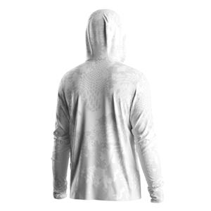 เสื้อตกปลาแขนยาวมีฮู้ดพร้อมแผ่นกันแดด UPF50+ คุณสมบัติการระบายความชื้น และแผงตาข่ายระบายความร้อน - Product Image 2