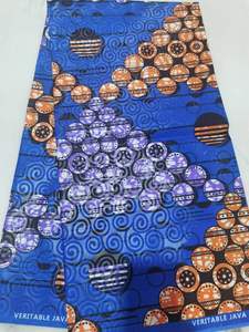 Fabricant OEM de Tissus Imprimés Africains Personnalisés, Textile Imprimé Wax Véritable 100% Coton Ankara Java Kitenge, Vente en Gros - Product Image 2