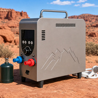 Chauffe-eau instantané sans réservoir au propane portable Zentopia 6KW 3L, eau chaude instantanée, douche extérieure murale pour camping-car, douche de camping