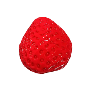 Jouet souple de haute qualité en silicone doux en forme de fraise amusante, jouet éducatif TPR Taba Squishy à pétrir - Product Image 4