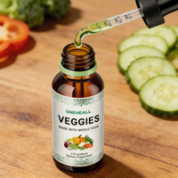 ONEHEALL Gouttes liquides végétales naturelles Complexe alimentaire complet Vitamines Minéraux Complément alimentaire Gouttes liquides
