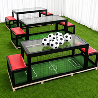 Jeu de football de table interactif pour 2 joueurs, jouet sportif pour enfants, garçons et filles, idéal pour les centres commerciaux, les cafés, les écoles et les centres commerciaux