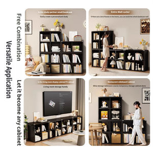 Étagère modulaire en acier personnalisée, armoire décorative, étagère intégrée pour le salon, le bureau, étagère ouverte, étagère de <span class=keywords><strong>rangement</strong></span>, présentoir - Product Image 2