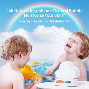 Marque privée <span class=keywords><strong>Bombe</strong></span> De Bain Naturelle Arc-En-Ciel Spa Bulles Relaxant Organique Arc-En-Ciel <span class=keywords><strong>Bombe</strong></span> De Bain - Product Image 2