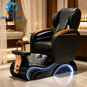 Fauteuil de pédicure de luxe Grandriver avec brumisateur électrique, chaise de pédicure Thera Mist pour salon de manucure, fauteuil de <span class=keywords><strong>massage</strong></span> pour pédicure et spa des pieds - Product Image 2