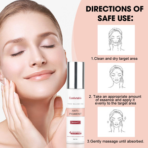 Crème de nuit <span class=keywords><strong>anti</strong></span>-pigmentation 50g, équilibrante, repulpante, unifiante, formule douce pour peaux sensibles, soin du visage - Product Image 4