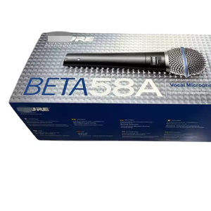 厂家直销Beta58a麦克风S m58有线专业声乐心形动态麦克风卡拉ok麦克风 - Product Image 1