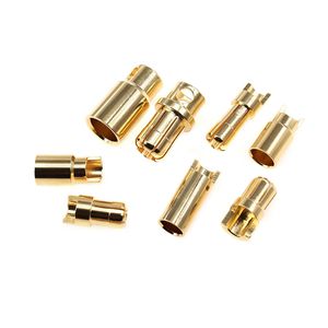 Conectores de Punta de Banana Chapados en Oro de Cobre Puro al por Mayor para Motores de Aeromodelismo, Tamaños 2mm, 3.5mm, 4mm, 5.5mm, 8mm - Product Image 4