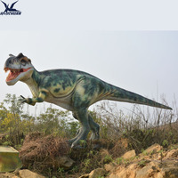 Énorme sculpture de dinosaure T-Rex animatronique (silicone et métal) pour parcs à thème, parcs d'aventure, expositions de jardins - Personnalisable pour l'extérieur