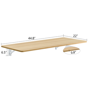 Wall Mounted <b>Folding</b> Table For Laundry Room Small Space Fold Down <b>Desk</b> Workbench Addition To Garage Shed Home - Product Image 4