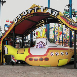 Ballon à hélium publicitaire gonflable géant à décollage pour l'extérieur personnalisé Sous-marin gonflable pour affichage - Product Image 4