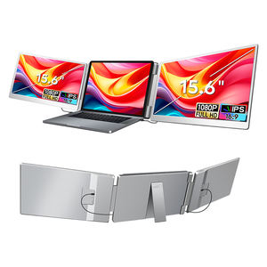 Monitor Portátil Triple de 15.6 Pulgadas y 1080P para Negocios, Juegos y Oficina, Extensor de Pantalla Dual para Laptop, IPS USB C - Product Image 1