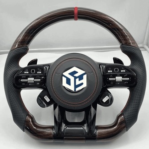 Volante <span class=keywords><strong>OLED</strong></span> in Fibra di Carbonio per Mercedes Benz W206 W205 W204 W222 W223 W213 W177 W463AMG GT GLS63 GLE63 SL63 - Product Image 6