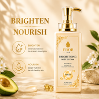 Lotion douche éclaircissante de haute qualité, gel nettoyant corporel, gommage corporel, lotion blanchissante pour tous types de peau, OEM