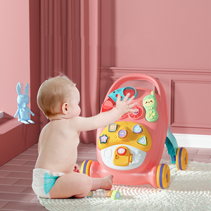 Vente en gros Jouet pour tout-petits assis à debout <span class=keywords><strong>Centre</strong></span> de jeu d'activité Jouet à tirer et pousser Jouet d'apprentissage pour activité de poussette pour bébé - Product Image 3