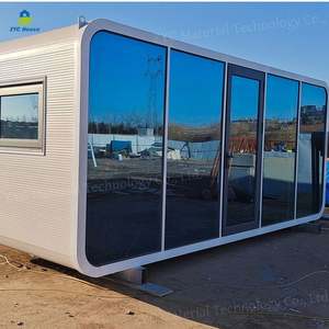 Cabine Apple Hut Maison <span class=keywords><strong>en</strong></span> conteneur Installation facile Voyage <span class=keywords><strong>en</strong></span> plein air Loisirs Protection de l'environnement Maison <span class=keywords><strong>en</strong></span> conteneur - Product Image 3