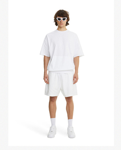 MT2622 T Shirt Manufacturer Custom 275 GSM 100% Cotton Kangaroo Pocketed T Shirts Oversized Men's T-Shirts - Product Image 6
