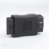 LanLin Langlebiger Grifftyp OBDII OBD2 16-Pin Stecker auf Buchse Adapter 12V 24V OBDII Anschluss