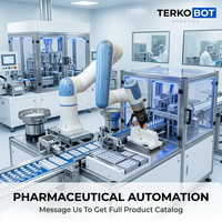TERKOBOT Nova 2 5 Brazo Robótico Comercial de Alta Resistencia para Escritorio, para Automatización en Servicios de Catering y Terapia de Moxibustión