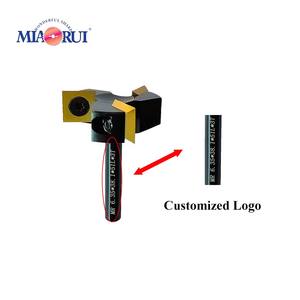 Miaorui 6.35*38.1 * 51L * 3T <span class=keywords><strong>doré</strong></span> t-rainurage fraise en bout grattage Tenon fraise Insert-Style SpoilBoard bois routeur Bits OEM - Product Image 4
