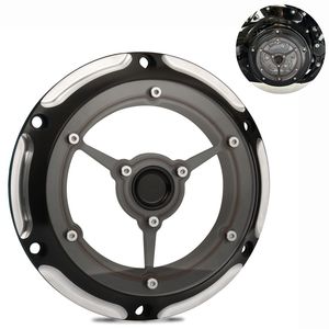 Couvre-carter CNC Clarity Derby pour Harley <span class=keywords><strong>Sportster</strong></span> Iron 883 <span class=keywords><strong>1200</strong></span> XL883 XL1200 2004 et plus XL1200V 2012-2016 - Product Image 3