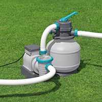 Système de filtration à sable avec pompe, installation facile, filtre à sable et pompe pour piscine, pompe à eau PP
