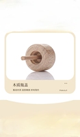 Flacon diffuseur à roseaux en verre mat transparent de haute qualité 30 ml avec bouchon en bois, pulvérisateur à pompe, sceau et impression sérigraphiée pour huile parfumée