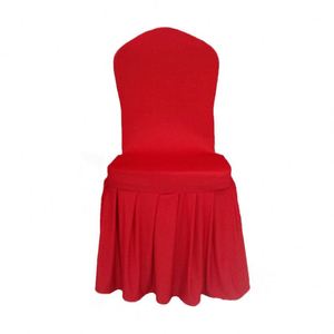 Proveedor Mayorista de Decoraciones de Alta Gama para Bodas en Hoteles, Fundas Elásticas para Sillas de Color Sólido con Lazos, Fundas Elásticas para Sillas - Product Image 3