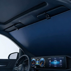 Wholesale Price <strong>Car</strong> Windshield Sun Shade Retractable Auto Front Window Sunshade Cover UV Protection Heat Shield <strong>Visor</strong> - Product Image 1