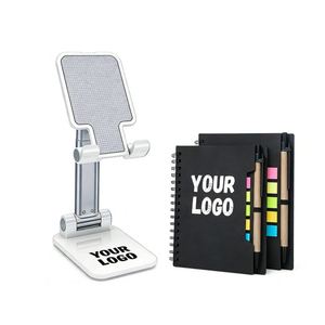 New Wholesale Business Gift <b>Desk</b> <b>Foldable</b> Custom Logo Mobile Phone Stand Portable Cellphone Holder Promotion - Product Image 1