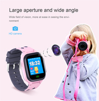 Montre intelligente pour enfants OEM E07 Q16 étanche IP67 avec caméra vidéo SOS, carte SIM 2G, réveil de dessin animé, montre intelligente pour garçons et filles