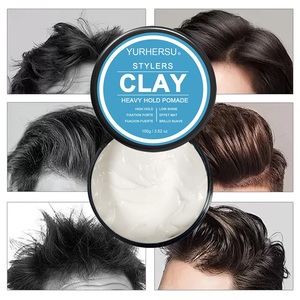 YURHERSU <strong>Hair</strong> Wax Styling Product Matte Pomade Wax Matte Clay <strong>Hair</strong> Mud Wax Strong Hold <strong>Hair</strong> Products - Product Image 1