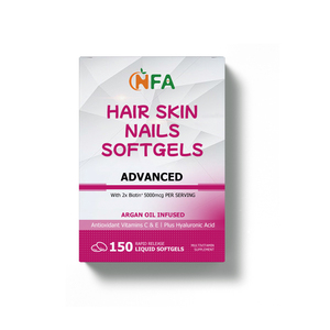 Gélules OEM ODM pour Cheveux, Peau et Ongles avec Vitamines A, C, D, E, Collagène Hydrolysé et Huile d'Argan - 150 Gélules - Product Image 1