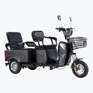 <span class=keywords><strong>Prix</strong></span> d'usine Vente en gros de vélo électrique cyclomoteur Tricycle électrique à 3 roues Fat Big Tire Cargo pour vélo électrique adulte 48V 500W Ouvert - Product Image 3