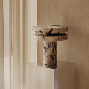 Современная Роскошная мраморная настольная лампа Carrara для скрипки, гостиная, гостиница, спальня, прикроватная декоративная светодиодная лампа - Product Image 4