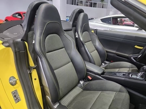 Kit de mise à niveau de sièges électriques en cuir perforé personnalisé <span class=keywords><strong>Bordeaux</strong></span> pour Porsche - Product Image 3