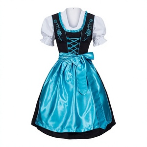 Nouvelle édition de robe Dirndl de style vintage, design personnalisé, Dirndl bavarois traditionnel pour femmes, Dirndl légers pour l'Oktoberfest - Product Image 1